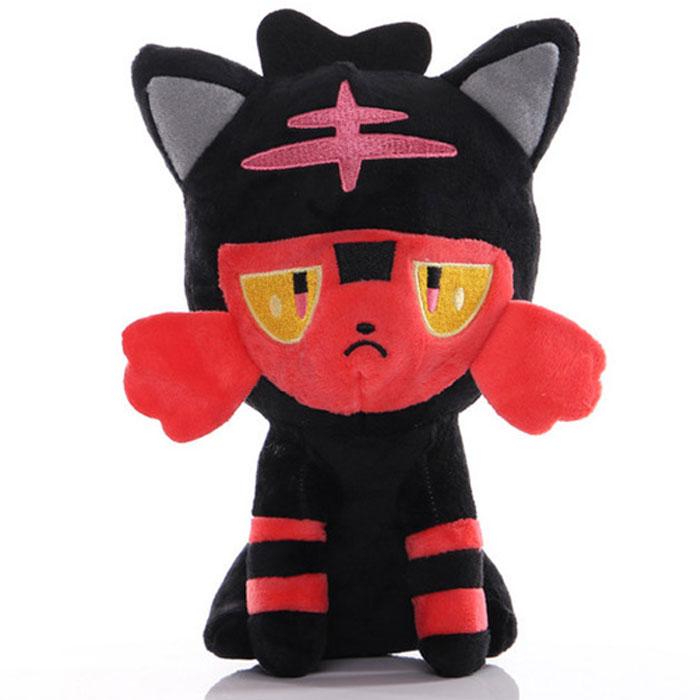 Іграшка Покемон Літтен (Litten) м'яка іграшка, 23 см для дітей (l_9821)