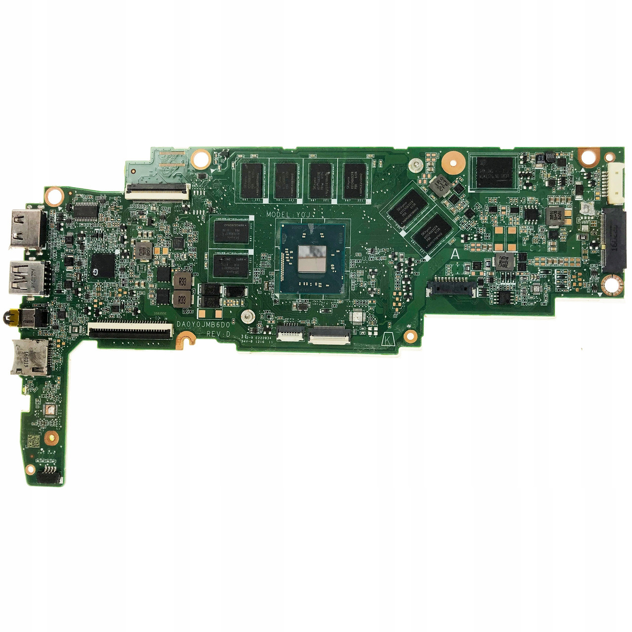Материнська плата HP ChromeBook 14 G4 14-AK DA0Y0JMB6D0 Rev.D 830018-001 (Celeron N2840,UMA,4RAM/eMMC 32GB) бу
