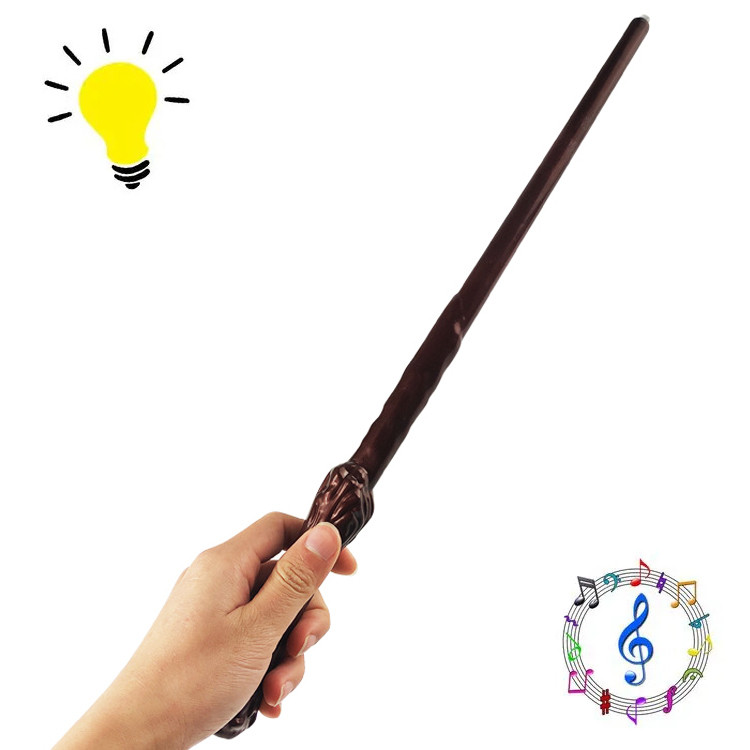 Игрушка Светящаяся и музыкальная волшебная Палочка Гарри Поттера + свет ...