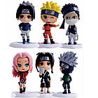 Іграшка Набір фігурок Наруто (6 шт.): Забуза, Наруто, Сакура Харуно, Какаші та ін. для дітей (l_9120), фото 8