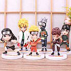 Іграшка Набір фігурок Наруто (6 шт.): Рок Лі, Мінато Намікадзе, Какаші та ін. для дітей (l_9122), фото 4