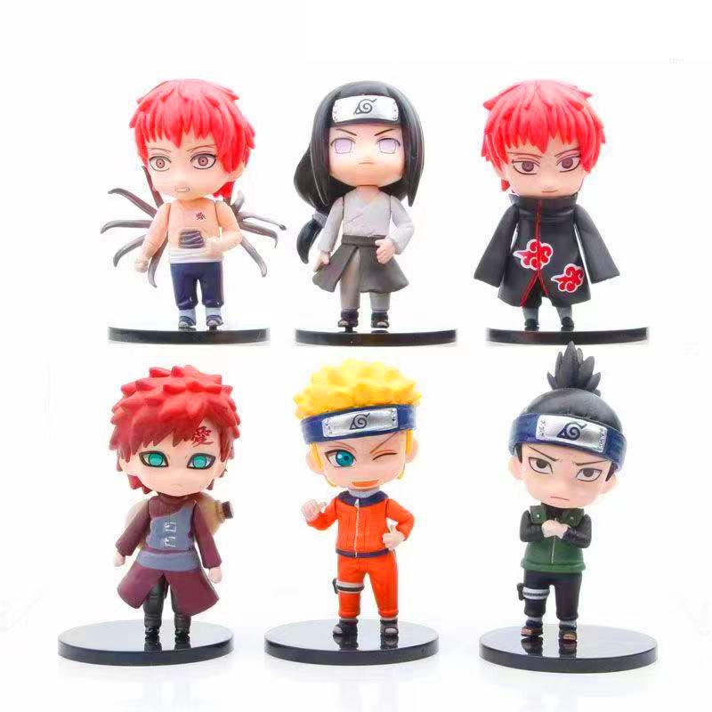 Іграшка Рухомі статуетки фігурки Naruto (6 шт.): Гаара, Шикамару, Наруто Узумакі та ін. для дітей (l_9124), фото 1