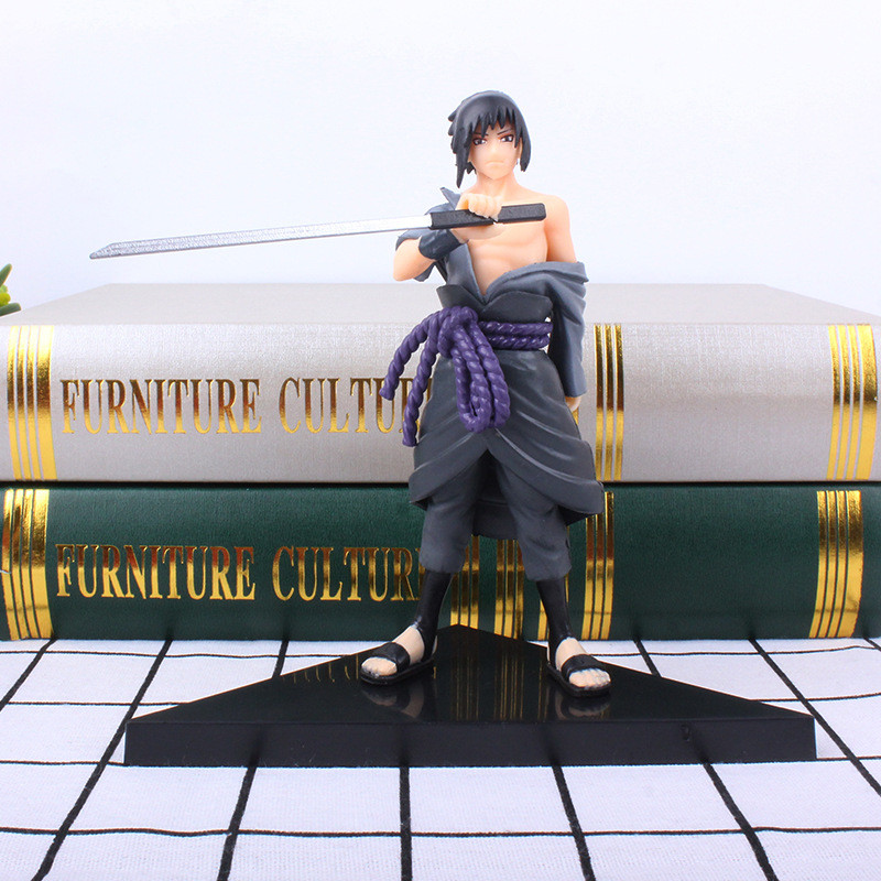 Іграшка Фігурка Саске Утіха з аніме Naruto, статуетка 16 см для дітей (l_9125), фото 1