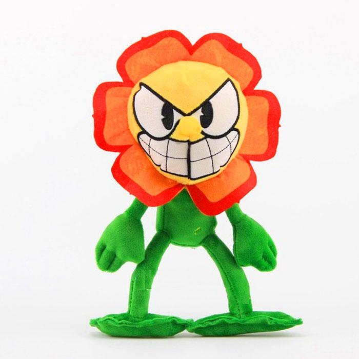 Іграшка Кегні Гвоздика з Капхед (Cuphead Cagney Carnation) м'яка іграшка для дітей (l_9163), фото 1