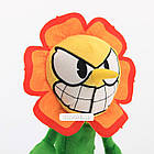 Іграшка Кегні Гвоздика з Капхед (Cuphead Cagney Carnation) м'яка іграшка для дітей (l_9163), фото 2