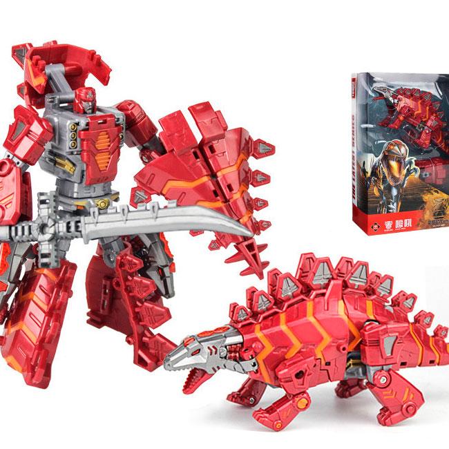 Іграшка Робот-трансформер Снарл стегозавр динобот для дітей (l_372), фото 1