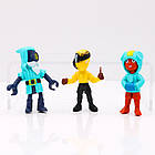 Іграшка Набір ВЕЛИКИХ іграшкових фігурок Бравл Старс (12 шт.) герої Brawl Stars (Леон, Шеллі, Бібі, Діномайк,, фото 5