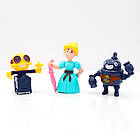 Іграшка Набір ВЕЛИКИХ іграшкових фігурок Бравл Старс (12 шт.) герої Brawl Stars (Леон, Шеллі, Бібі, Діномайк,, фото 3