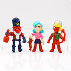 Іграшка Набір ВЕЛИКИХ іграшкових фігурок Бравл Старс (12 шт.) герої Brawl Stars (Леон, Шеллі, Бібі, Діномайк,, фото 2