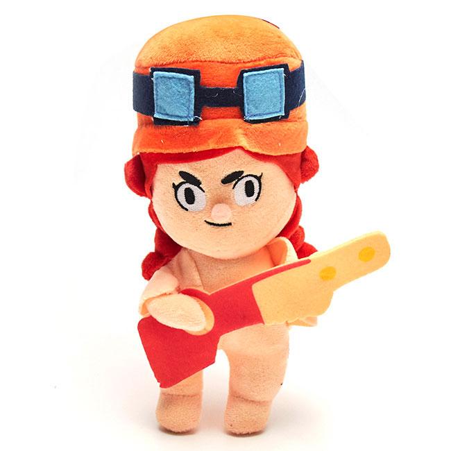 Іграшка М'яка іграшка Джессі (Jessie) з Бравл Старс (24 см), персонаж гри Brawl Stars для дітей (l_8429)