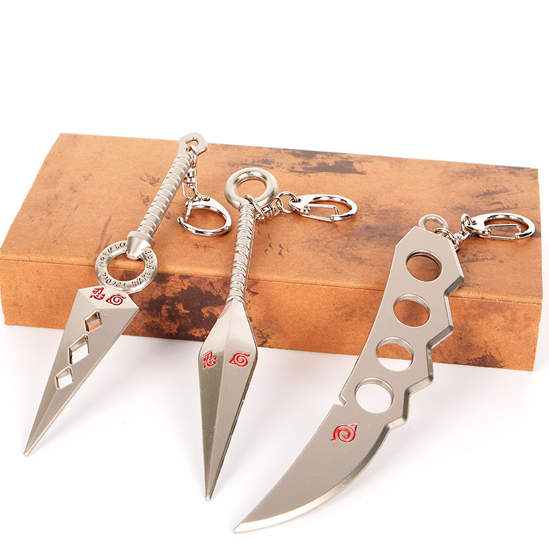 Іграшка Набір брелоків Наруто: Клинок Чакри + кунаї (2шт) для дітей (l_9318), фото 1