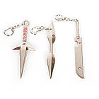 Іграшка Набір брелоків Наруто: Кубикірібочо + кунаї (2шт) для дітей (l_9319), фото 3