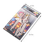 Іграшка Набір брелоків Наруто: Кубикірібочо + кунаї (2шт) для дітей (l_9319), фото 5