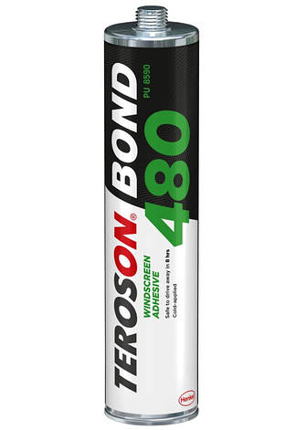 Клей-герметик для вклейки скла Teroson BOND 480 (PU 8590) 310мл, фото 1