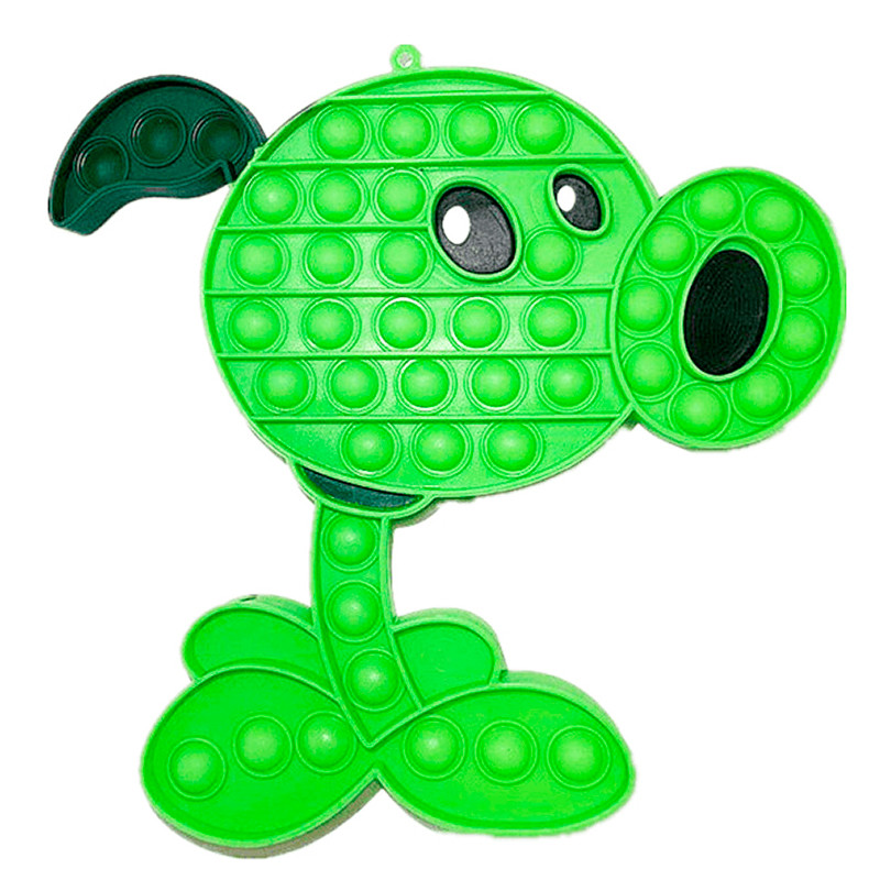 Іграшка Горохострел Поп Іт антистрес із рослинніє Проти Зомбі для дітей (l_10211), фото 1