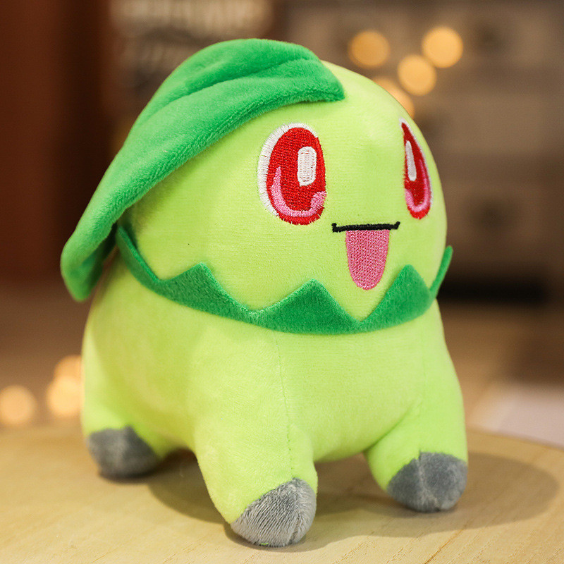 Іграшка Покемон Чикорита (Chikorita), м'яка іграшка для дітей (l_9368), фото 1