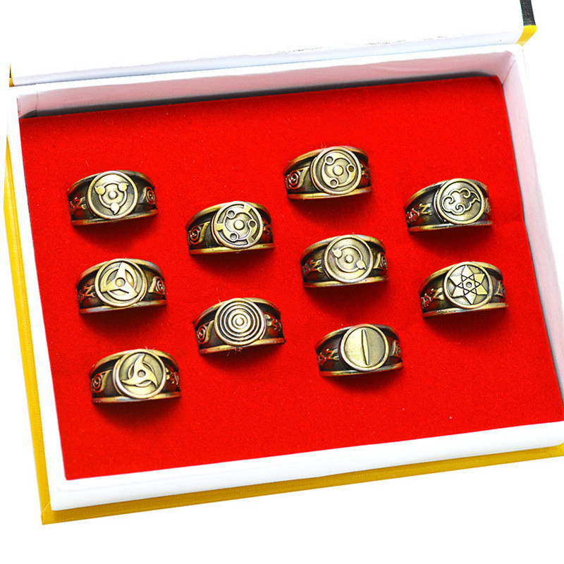 Іграшка Ексклюзивний набір кілець Наруто Шариган для дітей (l_10072), фото 1