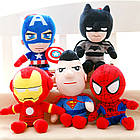 Іграшка Captain America м'яка іграшка, 28 см для дітей (l_9876), фото 2