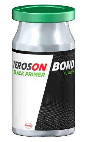 Праймер для вклеювання скла чорний Teroson Black Primer Bond PU 8517H 10мл, фото 1