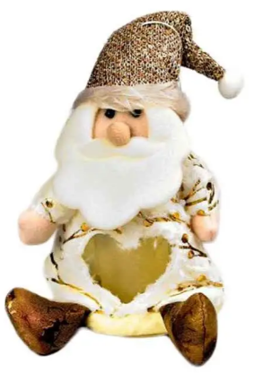 Мішок новорічний "Santa&Co" 12х22см,3 види №R30923(120)(360), фото 1