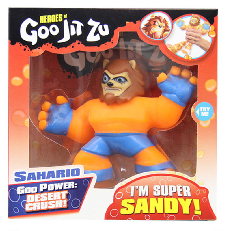 Іграшка Гуджитсу воїн Сахараїо гумова іграшкатя фігурка Goojitzu Sahario для дітей (l_8588), фото 1
