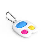Іграшка Брелок Pop it «Амонг» Fidget Simple Dimple антистрес для дітей (l_9431), фото 2