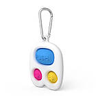 Іграшка Брелок Pop it «Амонг» Fidget Simple Dimple антистрес для дітей (l_9431), фото 3