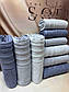 Набір щільних м'яких махрових банних рушників органічна бавовна в упаковці 3 шт розмір 70*140 см Туреччина, фото 10