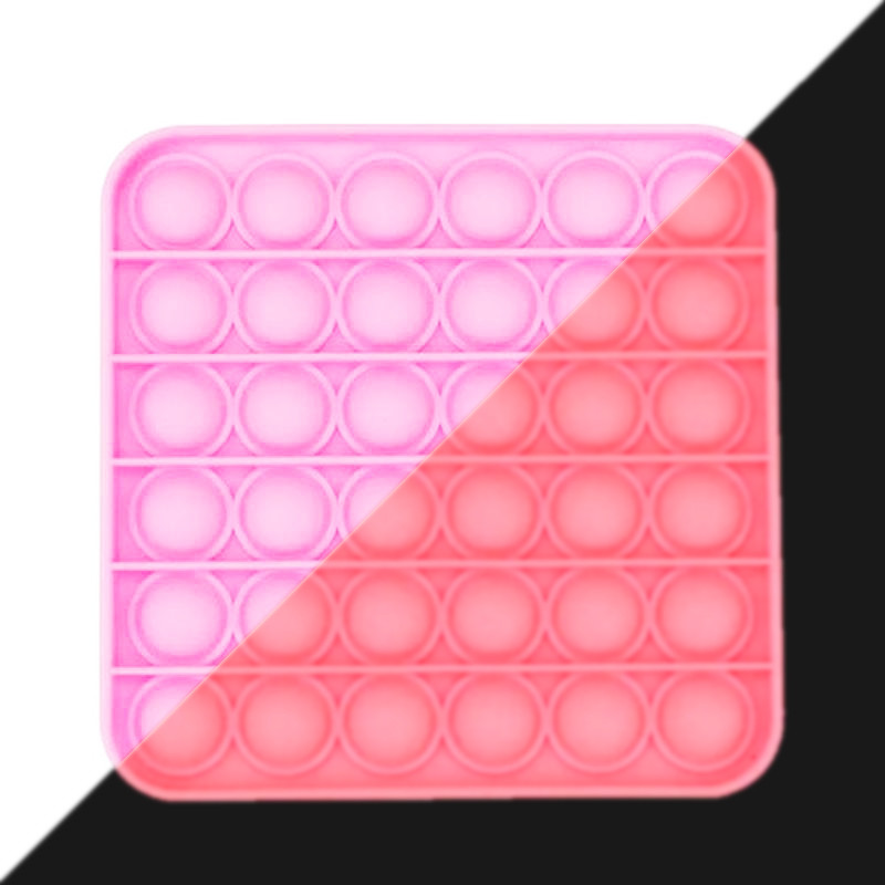 Іграшка Світиться в темряві «Квадрат» Pop it для дітей (l_9438), фото 1