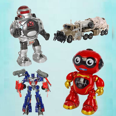 Роботи, трансформери і Screechers