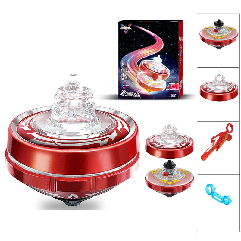 Іграшка Еволюція Лайт Вогняний Дракон зі світлом Infinity Nado 5 (двошаровий) для дітей (l_8621), фото 1