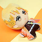 Іграшка М'яка іграшка Зеницю Агацума з аніме Клинок розсікає демонів 15 см для дітей (l_9888), фото 4