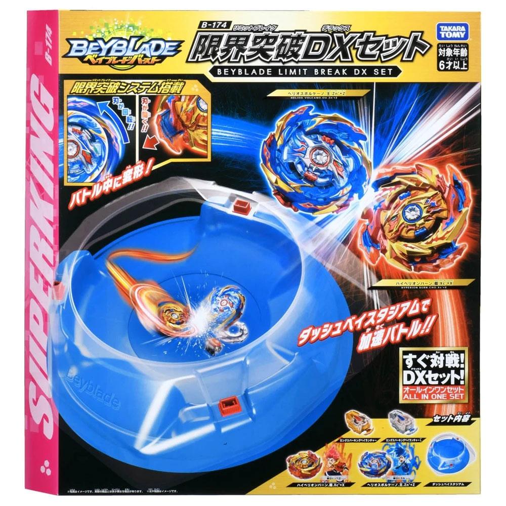 Іграшка Набір 2 бейблійда + арена Beyblade Limit Break DX Set Takara Tomy B-174 для дітей (l_8790), фото 1