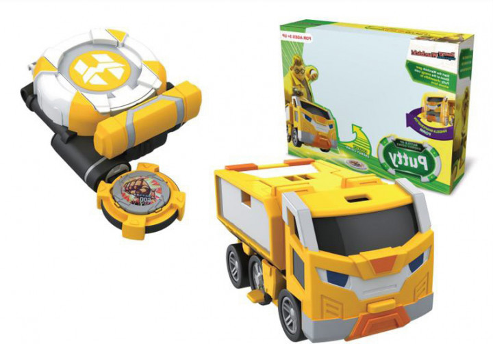 Іграшка Іграшка Ліга Візок (машинка Поті та Мару) + запускалка WatchCar для дітей (l_8714), фото 1