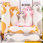 Іграшка Метровий Кіт батон 110 см світло-коричневий м'яка іграшка для дітей (l_11534), фото 2