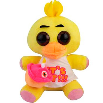 Іграшка Чика з ФНАФ, м'яка іграшка 20 см для дітей (l_10622), фото 1