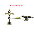 Іграшка Дерев'яний фінгерборд «Rock Deck» (5 шарів) для трюків, оригінальний скейт ручної роботи + кейс для, фото 6