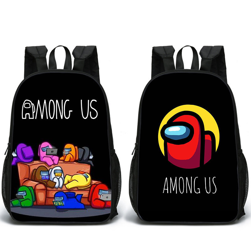 Іграшка Двосторонній Рюкзак Among Us Disons (02) для дітей (l_8851), фото 1