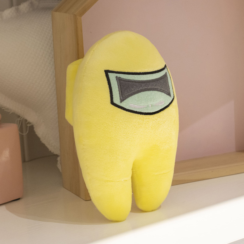 Іграшка М'яка іграшка велика (20 см) Among Us Master «Жовтий» для дітей (l_8874), фото 1