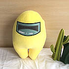 Іграшка М'яка іграшка велика (20 см) Among Us Master «Жовтий» для дітей (l_8874), фото 2