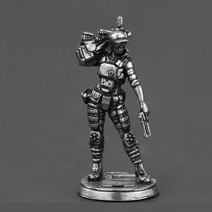 Іграшка Фігурка міні Liandra з всесвіту «Cyberpunk 2077», 4 см для дітей (l_8894), фото 1