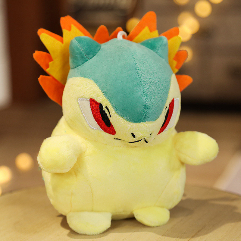 Іграшка Покемон Тайфложн (Typhlosion) м'яка іграшка, 20 см для дітей (l_9808), фото 1