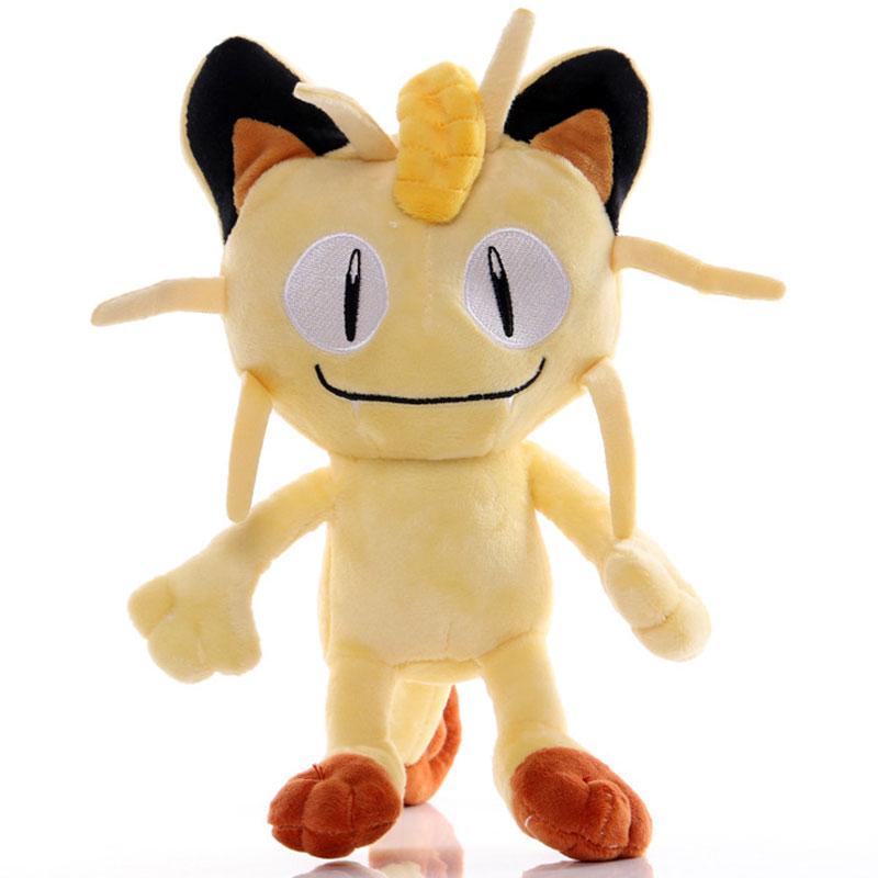 Іграшка Покемон М'яут (Meowth) м'яка іграшка, 22 см для дітей (l_9810), фото 1