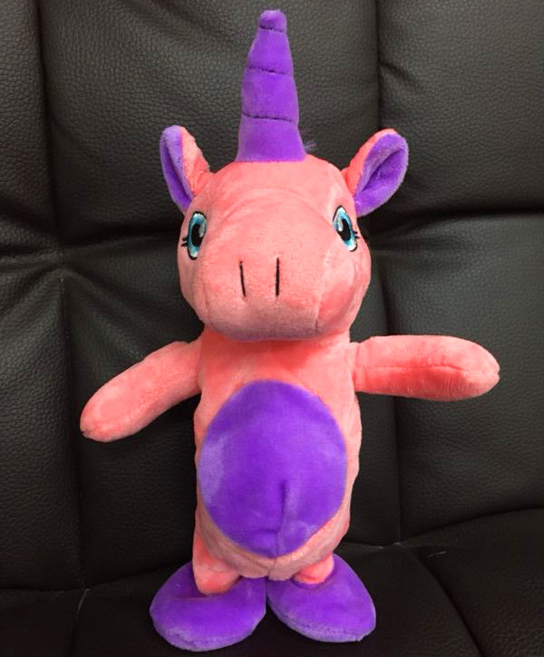 Іграшка Інтерактивний фіолетовий Єдиноріг повторюшка для дітей (l_8986), фото 1