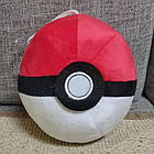 Іграшка Покемон Го Покебол (PokeBall) м'яка іграшка, 15 см для дітей (l_9823), фото 2