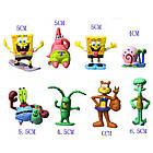 Іграшка Ігрові фігурки Губка Боб, набір іграшок 8 шт. для дітей (l_9869), фото 3