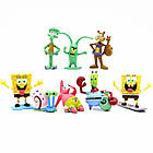 Іграшка Ігрові фігурки Губка Боб, набір іграшок 8 шт. для дітей (l_9869), фото 2