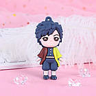 Іграшка Набір брелоків-фігурок (6 шт) Танджіро Камадо, Незуко, Зеницю Агацума, Гію Томіока, Іноске Хабіра для, фото 3