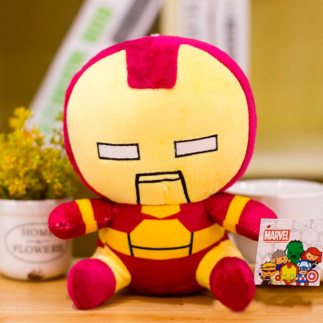 Іграшка Залізна Людина з Месників м'яка іграшка, 22 см для дітей (l_9903), фото 1