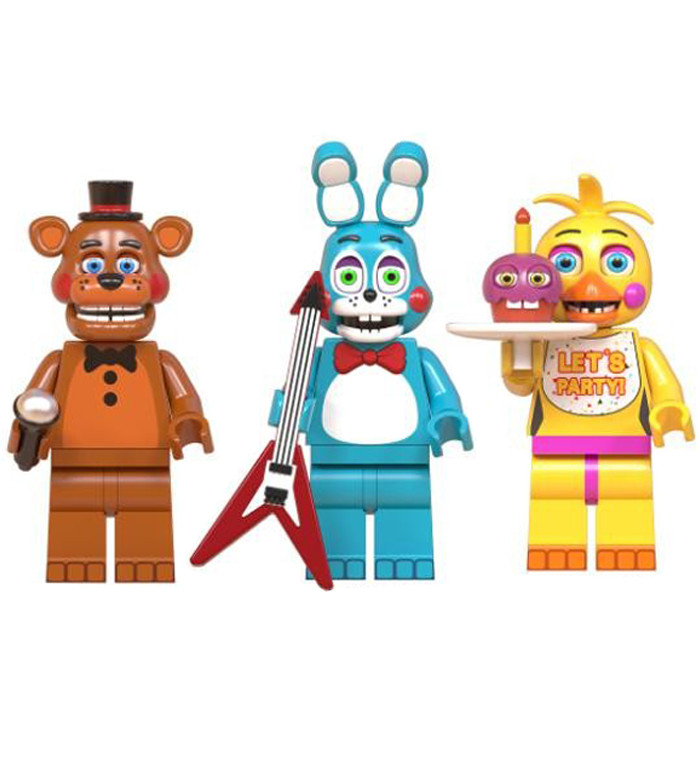 Іграшка Фігурки ФНАФ для конструктора Лего герої з Five Nights at Freddy для дітей (l_12705)